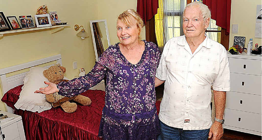 Barbara and Bill Harris, in one of the kids’ rooms in their Maryborough home, have been foster carers for more than 50 years. Barbara and Bill Harris, in one of the kids’ rooms in their Maryborough home, have been foster carers for more than 50 years.